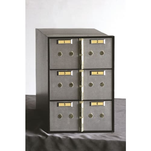 Safe and Vault Store Safe Deposit Boxes 6 - 5x5 Openings